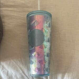 Starbucks Multicolor Textured Tumbler with Straw